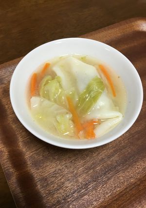 餃子味噌汁-レシピのメイン写真