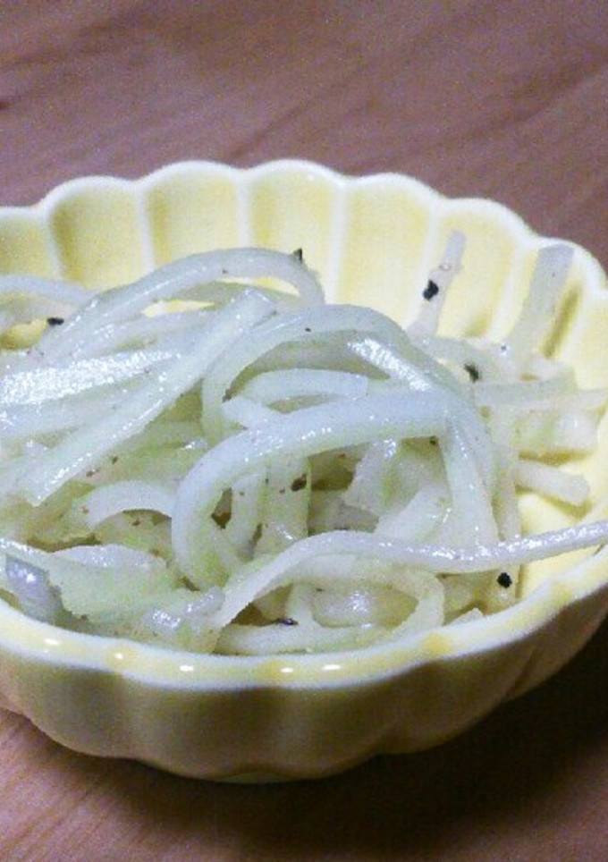 ムダなし！大根の皮で洋風浅漬け-レシピのメイン写真