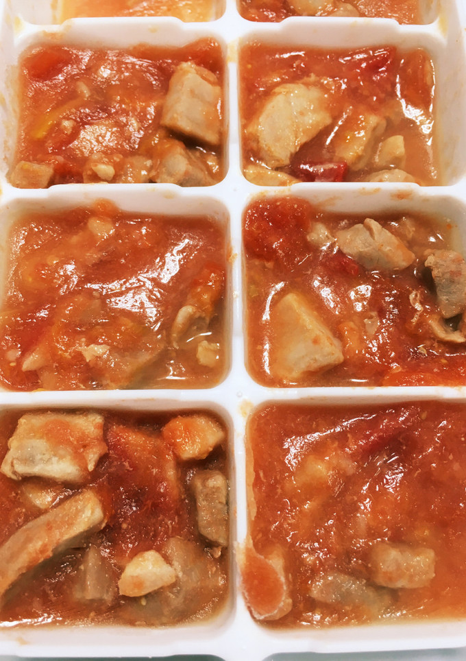 簡単離乳食。マグロのトマト煮-レシピのメイン写真