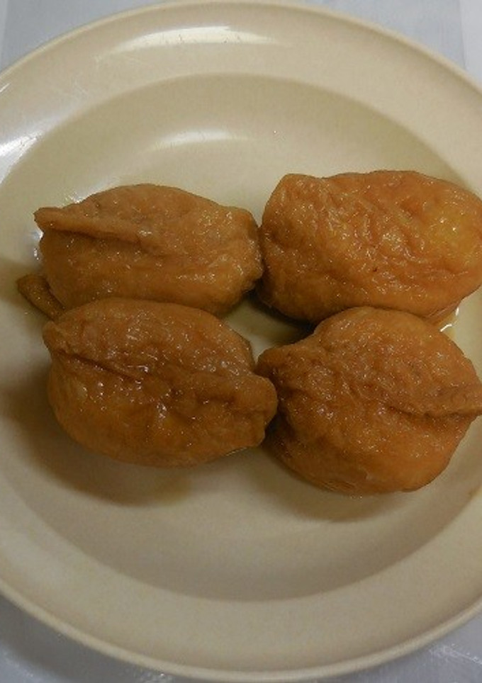 お稲荷さんの油揚げ(味付け)-レシピのメイン写真