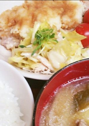 マッシュポテトのせポークステーキ-レシピのメイン写真