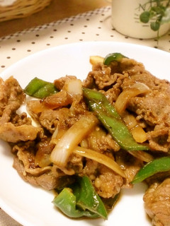 ぱぱっと!牛肉と野菜の炒めもの-レシピのメイン写真