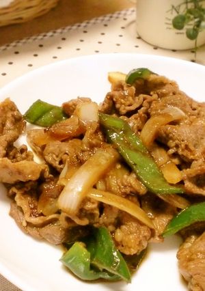 ぱぱっと！牛肉と野菜の炒めもの-レシピのメイン写真