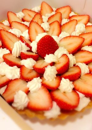 混ぜるだけ◎絶品♡美味しすぎる苺のタルト-レシピのメイン写真