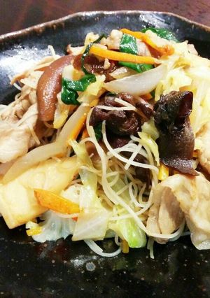 具だくさんビーフン-レシピのメイン写真