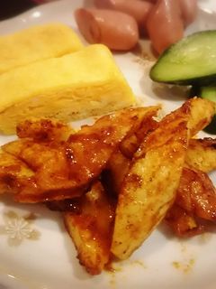お弁当に ちくわのカレーケチャップ炒め-レシピのメイン写真