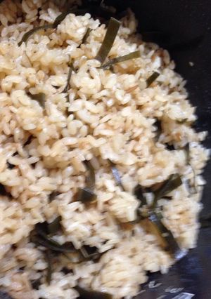 出がらし昆布で!昆布ごはん-レシピのメイン写真
