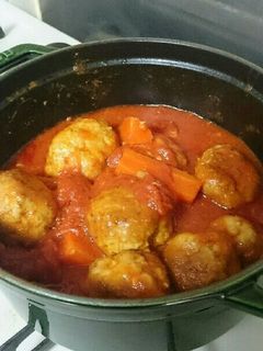ミートボールのトマトソース煮込み-レシピのメイン写真