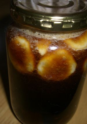 バナナ黒酢-レシピのメイン写真