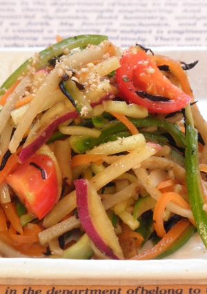 野菜たっぷり！デリ風サラダ-レシピのメイン写真
