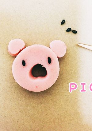 魚肉ソーセージでこぶたちゃん-レシピのメイン写真