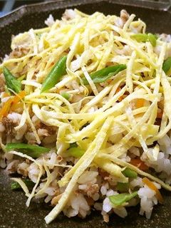 鯖オイル漬け缶でさばちらし寿司-レシピのメイン写真