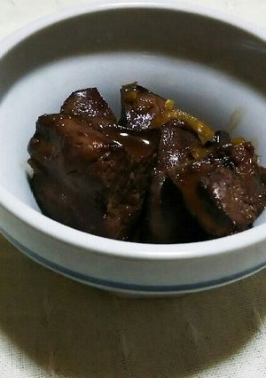 本つゆで！鶏きもの甘辛煮-レシピのメイン写真