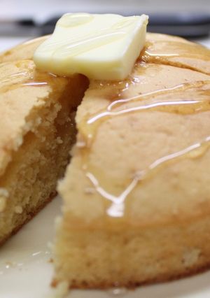 オーブンでホットケーキ-レシピのメイン写真