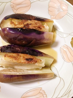 ナスの餃子はさみ焼き-レシピのメイン写真