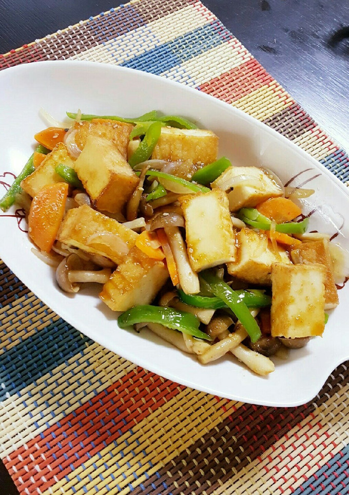 簡単♡節約おかず♡絹揚げ野菜炒め-レシピのメイン写真