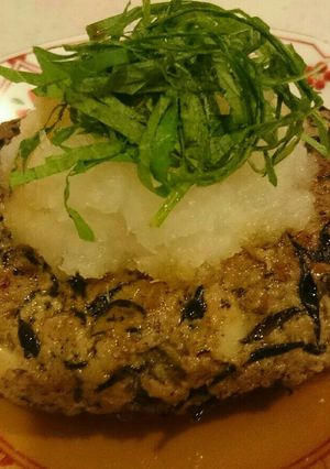 和風☆ひじきとれんこん入りハンバーグ-レシピのメイン写真