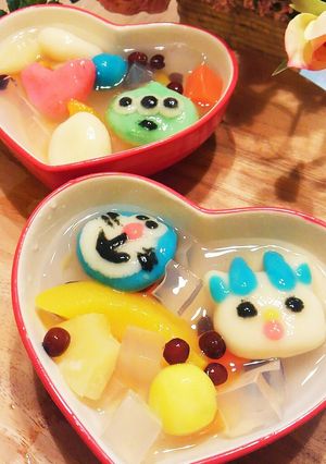 少量キャラ白玉-レシピのメイン写真