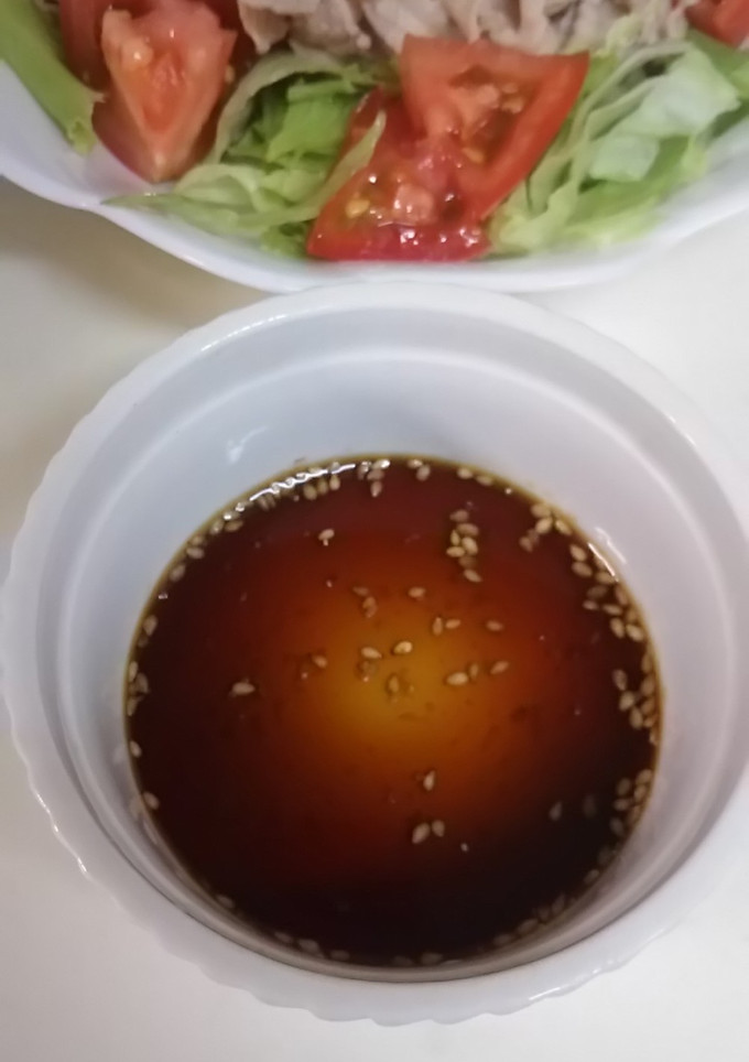 冷しゃぶのたれ☆黒蜜ごま醤油-レシピのメイン写真