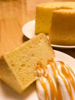 シフォンケーキ-レシピのメイン写真
