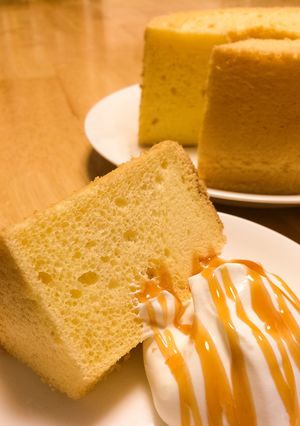 シフォンケーキ-レシピのメイン写真
