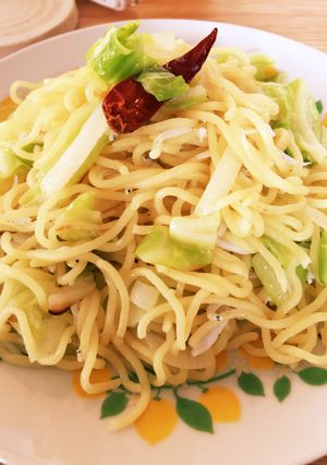 簡単美味！シラスのペペロン焼きそば-レシピのメイン写真