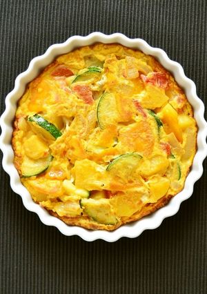 チーザ夏野菜のオムレツ-レシピのメイン写真