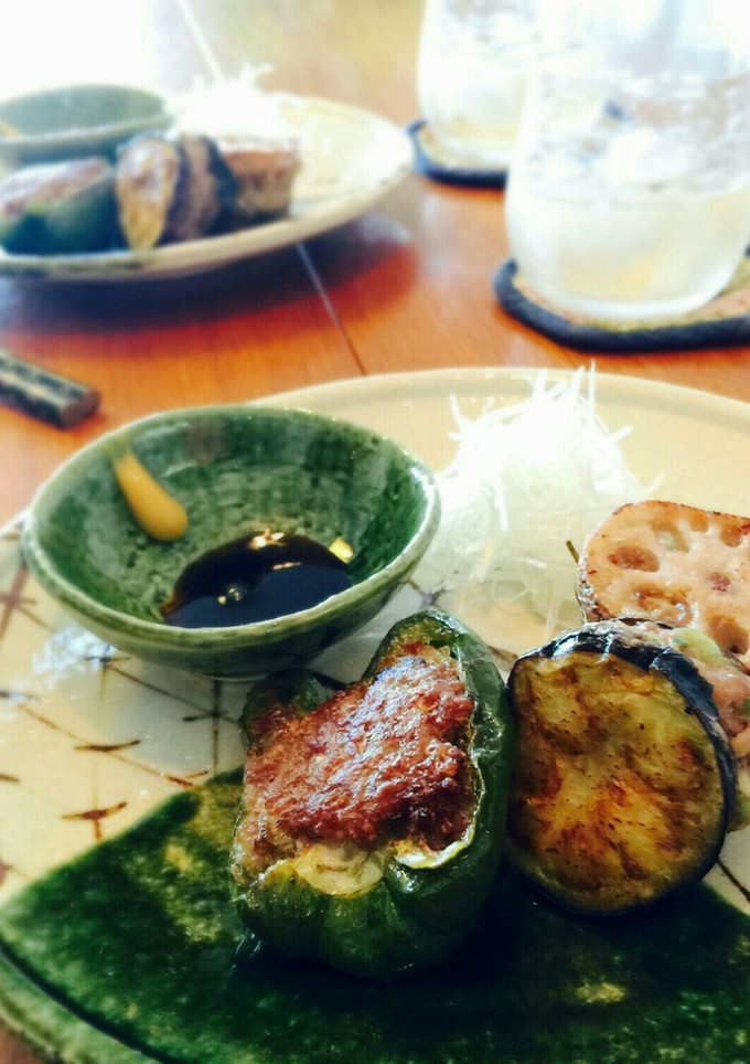 合挽き肉と3種のお野菜のはさみ焼き-レシピのメイン写真