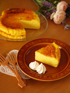 HMでつくる簡単スフレチーズケーキ-レシピのメイン写真