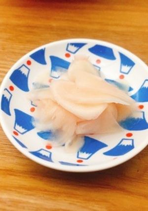 即！簡単！ミツカンカンタン酢の新生姜漬け-レシピのメイン写真