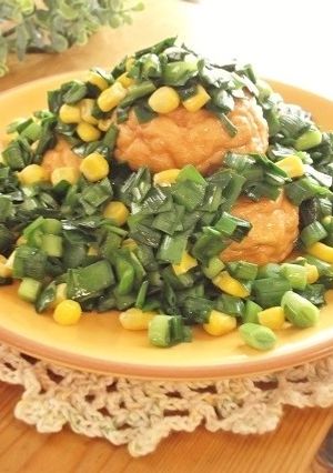 バター焼き魚河岸あげの　ニラコーンまみれ-レシピのメイン写真
