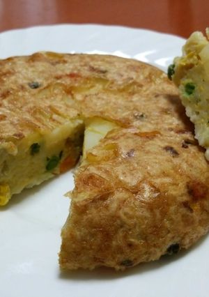 子供ランチ☆炊飯器de塩ラーメンオムレツ-レシピのメイン写真