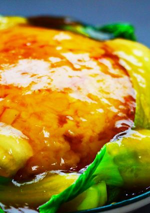 餡かけカニカマ炒飯-レシピのメイン写真
