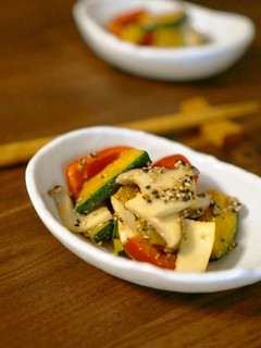 色々焼き野菜のゴマみそ和え-レシピのメイン写真