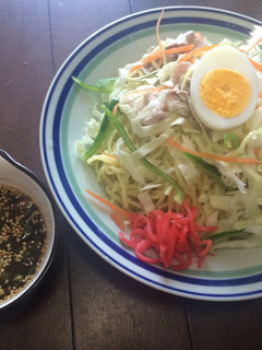 夏の新定番!冷やしソースそば-レシピのメイン写真