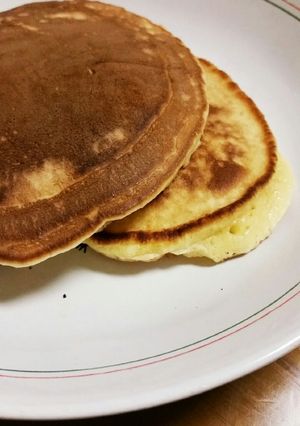 小麦粉からのホットケーキ-レシピのメイン写真