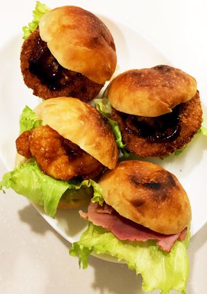 丸パンサンド-レシピのメイン写真