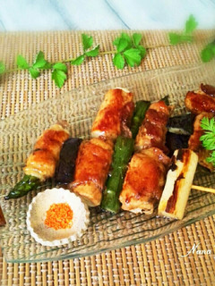 野菜の肉巻き-レシピのメイン写真