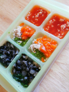 簡単 離乳食 中期 もぐもぐ 冷凍-レシピのメイン写真