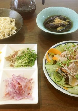 母 楽チン♪セルフ麺-レシピのメイン写真