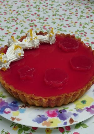 ❤ラズベリーベイクドチーズケーキタルト❤-レシピのメイン写真