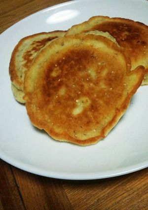 ローストキヌア☆ぷちぷちパンケーキ-レシピのメイン写真