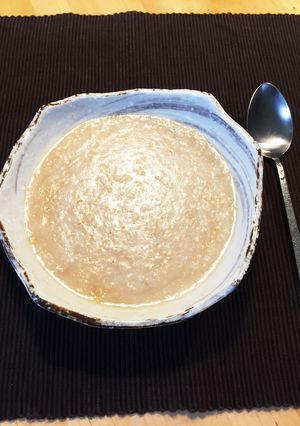 そば湯のオートミール粥-レシピのメイン写真