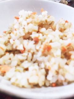 しゃけニンニク炊き込みごはん-レシピのメイン写真