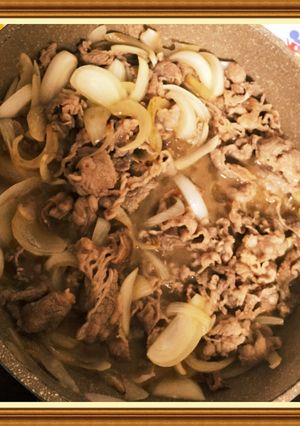 簡単優しい味の牛丼-レシピのメイン写真
