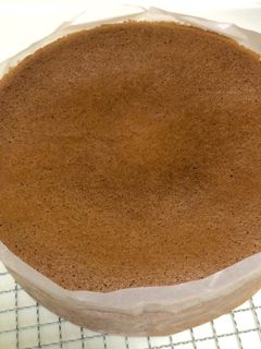 共立て ふわふわしっとりココアスポンジ-レシピのメイン写真