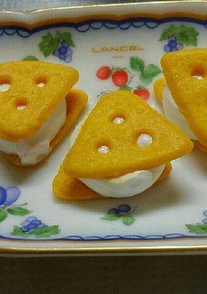 洋酒によく合うチーザのマシュマロサンド-レシピのメイン写真