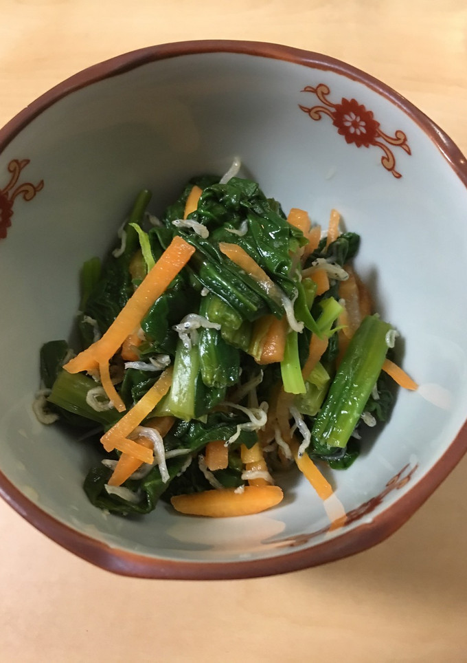 ほうれん草とちりめんじゃこの酢の物-レシピのメイン写真