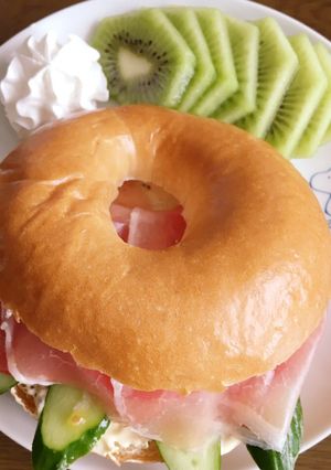 モーニングベーグル-レシピのメイン写真