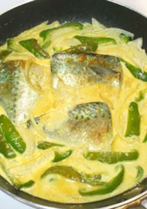 魚サバのカレークリーム煮付け♪フライパン-レシピのメイン写真